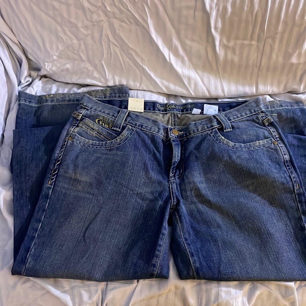 Cruel girl flare leg jeans sz xlong NWT